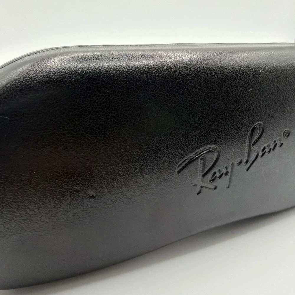 Authentic Ray Ban Large Hard Side Protective Clamshell Eyeglasses Sunglass Case